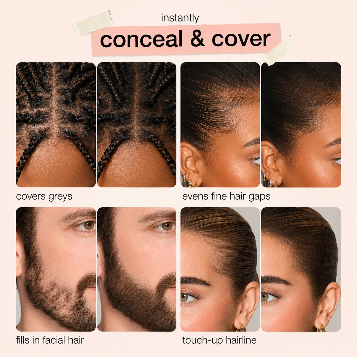 Hydriana Dab & Go Hair Concealer