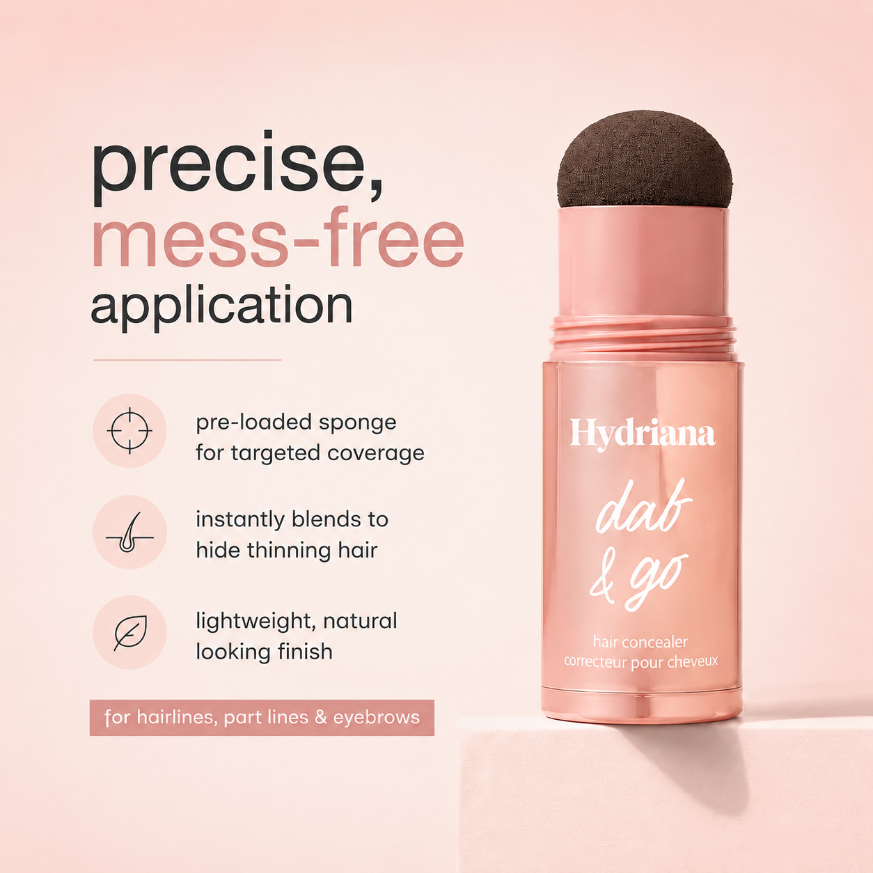 Hydriana Dab & Go Hair Concealer
